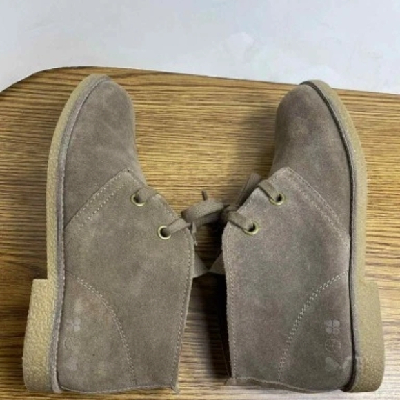 Lucky Brand Womens LP-Emillia Lace up Leather Ankle Boots  Chukka Style Size 6.5 - Picture 9 of 11